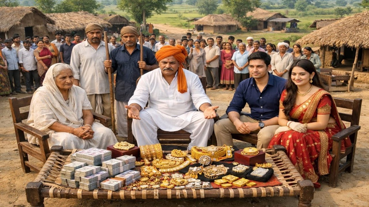 बूढ़ी माँ से जमीन हड़पने के लिए बेटे-बहू ने जो किया… सच सामने आया तो पूरा गाँव रो पड़ा