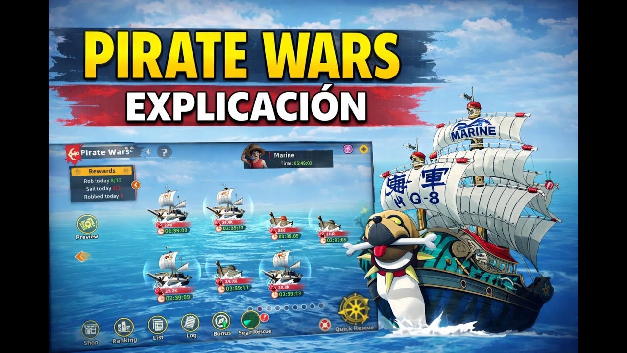 King of sailing - Sailing Kingdom (Pirate Wars Guía Completa)