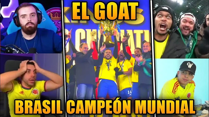 IBAI, DjMario, Westcol y mas STREAMERS reaccionan a BRASIL vs COLOMBIA KINGS LEAGUE WORLD