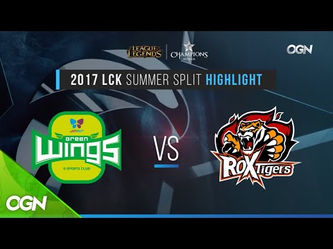 2017lcksummer [H/L 2017.07.23] JIN AIR vs ROX Game1 - 2017 LCK Summer Split (롤챔스 하이라이트) 170724 EP.70
