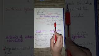 10th bio unit 3 topic arterial and venous systems #biology #viral #knowledge #world #audience