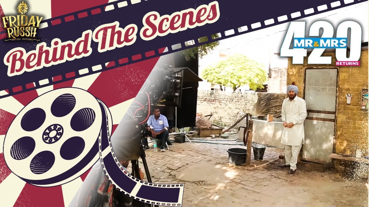 Behind The Scenes | Jaswinder Bhalla & Karamjit Anmol | BTS Ep-3 | Full Comedy |Mr & Mrs 420 Returns