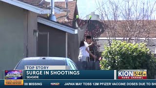 Seaside police see uptick in shootings in recent months