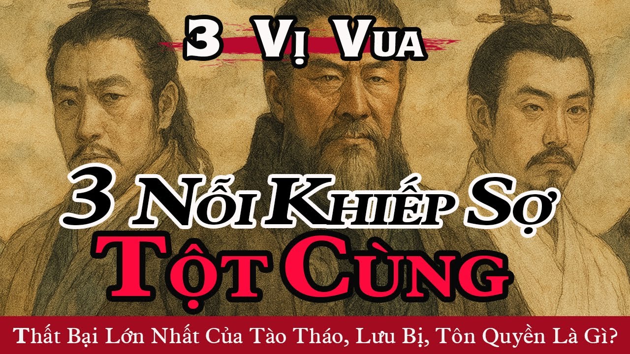 📜 Khắc Tinh Tam Quốc: Vì Sao Tào Tháo, Lưu Bị Phải Khiếp Sợ Trước 3 Kẻ Thù Này?