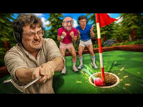 Jeg tæver Jan & Johnni, i Mini Golf!