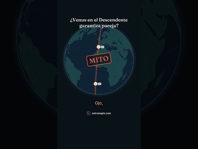 Miniatura del vídeo: Venus en el Descendente: la línea del AMOR en tu mapa