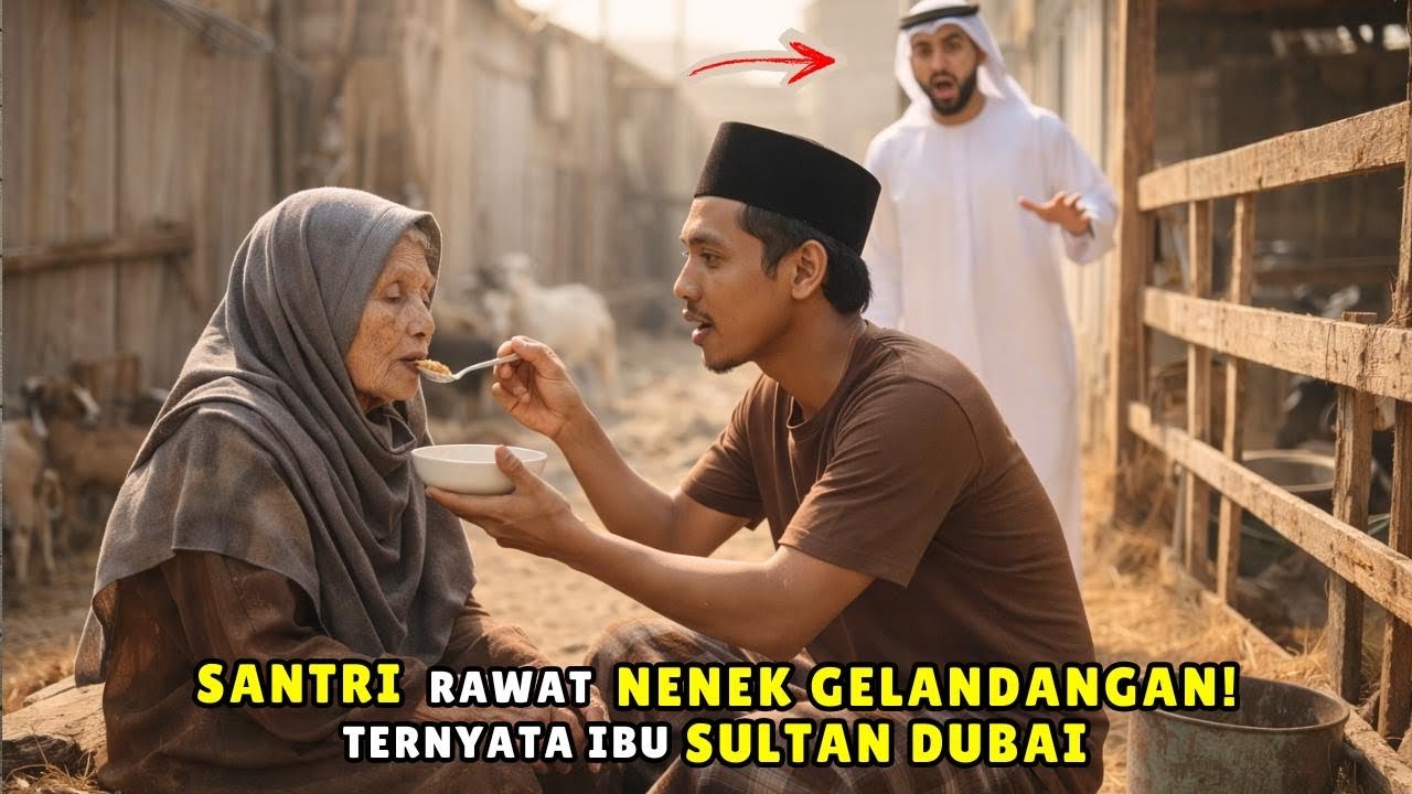 10 Tahun Mencari Ibunya… Sultan Dubai Syok Saat Tahu Dirawat Santri Indonesia