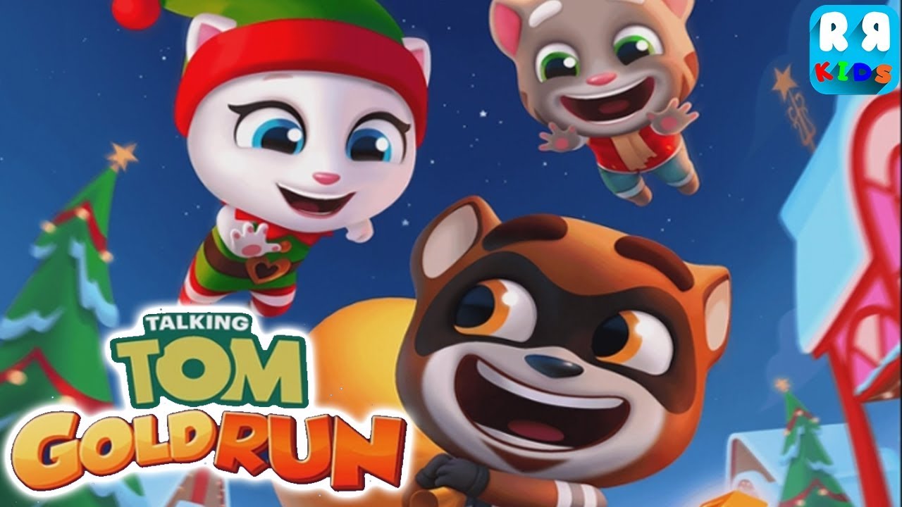 Talking Tom Gold Run Christmas Update Edition YouTube