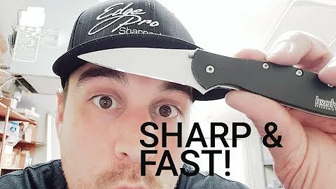 SHORTCUT to RE-sharpen your knives!
