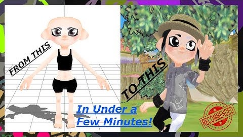 [TUTORIAL] How I make my Splatoon Vrchat Models from Start to Finish Part 1