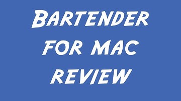 Bartender for Mac Review