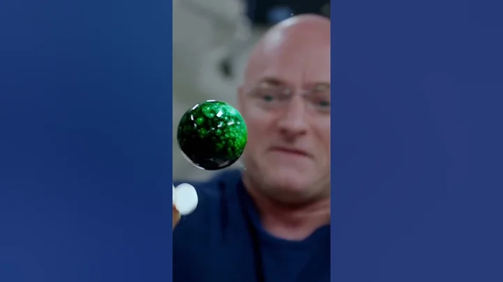 Water in space 💦 #shorts