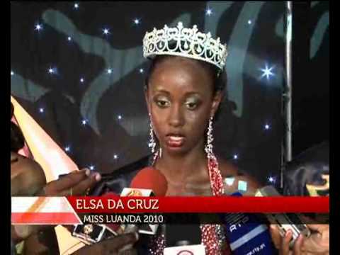 Newly crowned Miss Luanda 2010