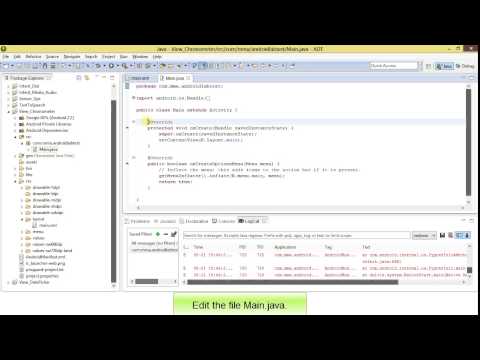 Android dev tutorial : View Chronometer (english)