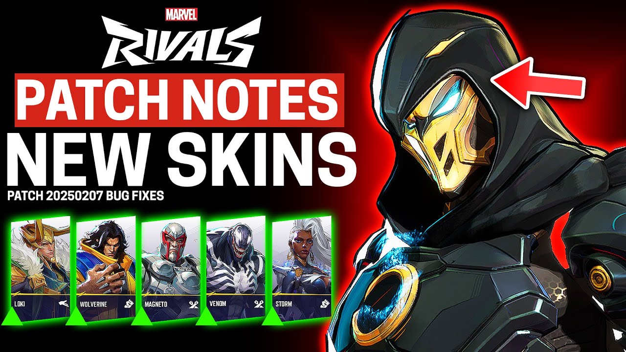 Marvel Rivals - Moon Knight Ultimate Bug Fix? Patch Notes and NEW Skins ...