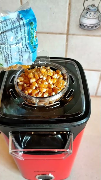 Popcorn Maker SilverCrest - YouTube
