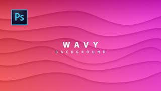 How to Design Wavy Background in Photoshop