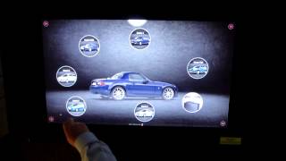 AFTER-MOUSE.COM : discover the new Mazda configurator for Samsung SUR40