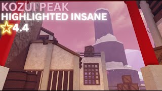 Kozui Peak [Insane] | Highlight // Flood Escape 2