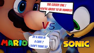 Mario vs Sonic in Mortal Kombat (ft.Luigi & Metal Sonic) - Smash Bros X Mortal Kombat 1 Mods
