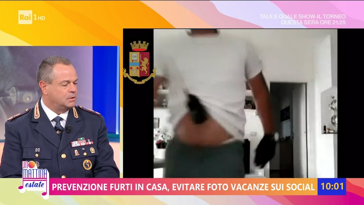 I ladri d'appartamento  - Unomattina Estate 28/07/2023