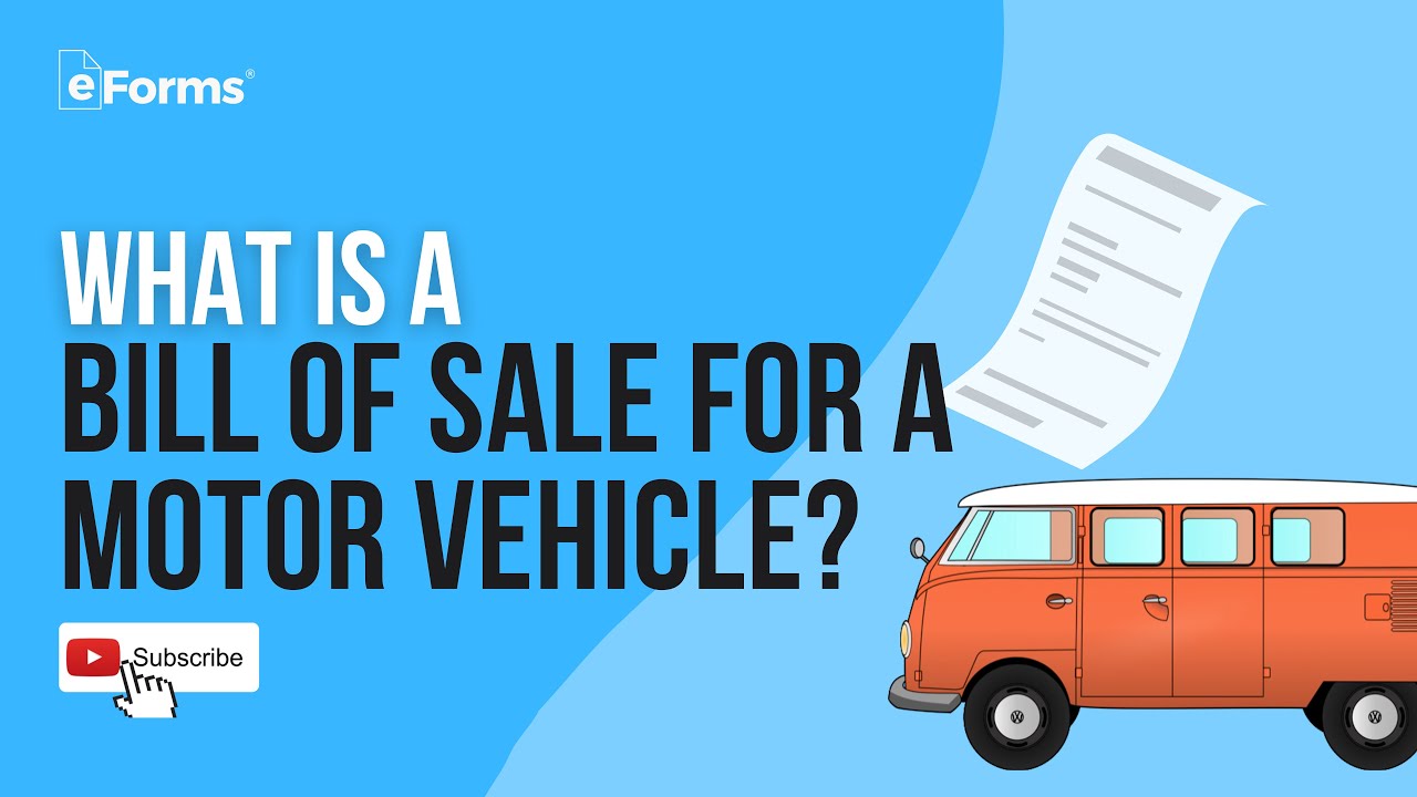 bill-of-sale-for-a-motor-vehicle-car-explained-youtube