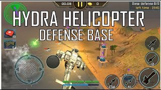 Gunship Strike 3D Game Hydra Helicopter Base Defense screenshot 3