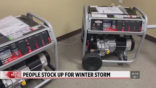 West Michigan prepares for possible power outages