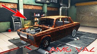 ЖИГА AMG ! ПОСТАВИЛ V12 AMG В ВАЗ 2107 - CAR MECHANIC SIMULATOR 2018