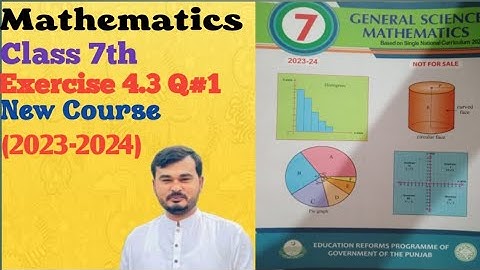 Math. Class 7th Exercise 4.3 Q#1 (iii&iv) New Course 2023-2024 PTB