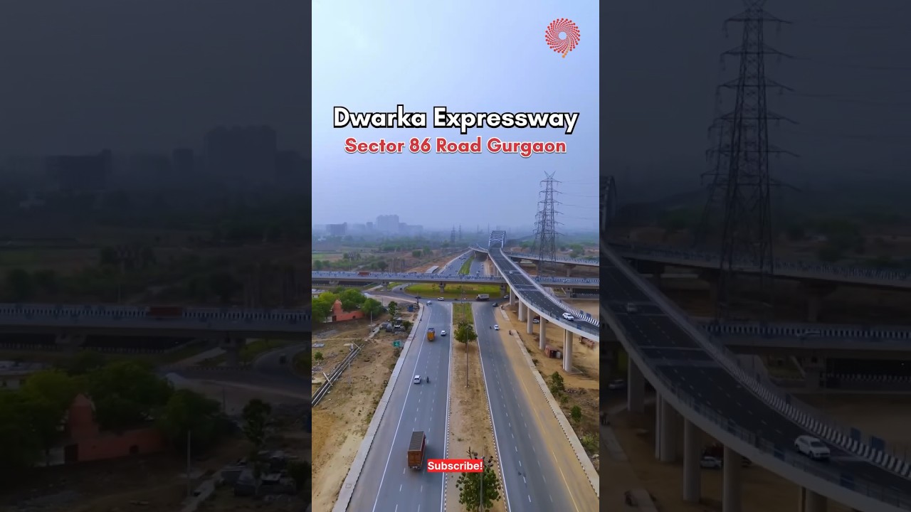 Drone View : Dwarka Expressway 