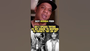 #JayZ Speaks on Trying To Get #Biggie To Respond To #2Pac’s “Hit Em Up” Diss #shorts