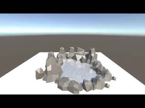 Unity　池サンプル動画