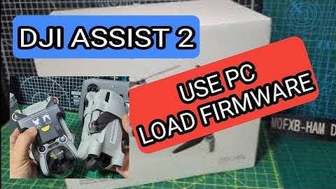 DJI ASSISTANT 2 - PC - FIRMWARE UPLOAD TOOL - (MANY MODELS)