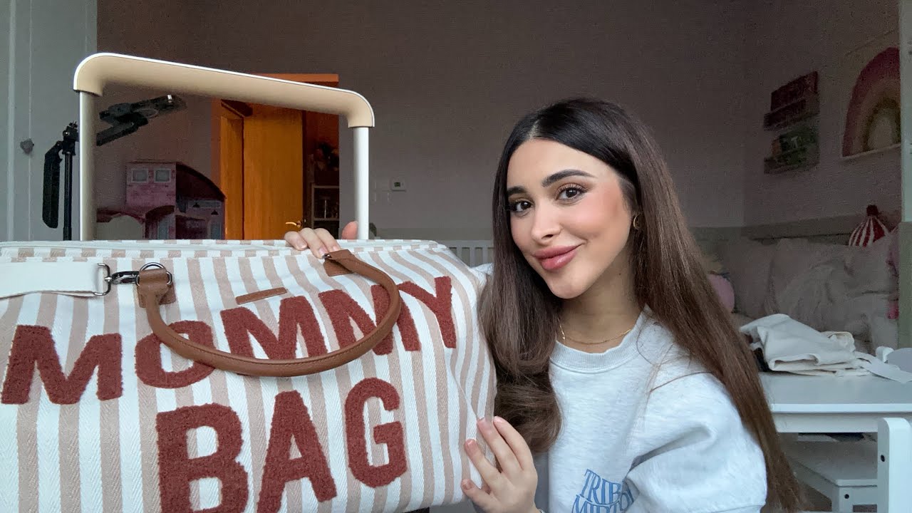 تجهيز جنطة المستشفى للولادة، مستعدة استقبل ولدي بأي لحظة🩵hospital bag almost ready