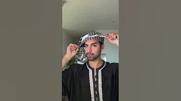 Keffiyeh Shemagh Tutorial Muslim Islam 