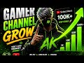 How to grow and Gamer chanel 😱 | #viral #challenge #freefire #video
