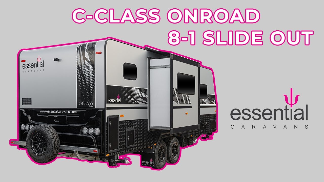 Essential Caravans 2024 8-1 Slide Out Walkthrough