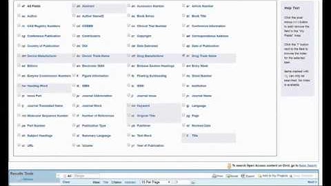 EMBASE Advanced Techniques on Ovid