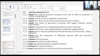 December 2025 Examination Answering Techniques - Auditing Principles & Practice CA2.3 & DA11