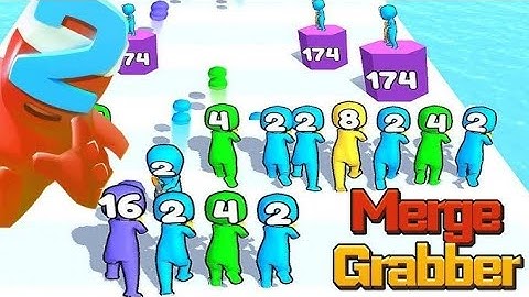 Merge Grabber Bast Gameplay Noob vs Hacker #day18 #mergegrabber #live #viral #shorts #trending