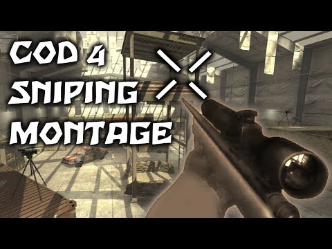 COD 4 PC SNIPING MONTAGE