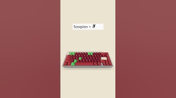 Scorpion 🦂 | Unicode Shortcut Key (Code 1F982) | #computer #Symbol #typing #keyboard #tricks