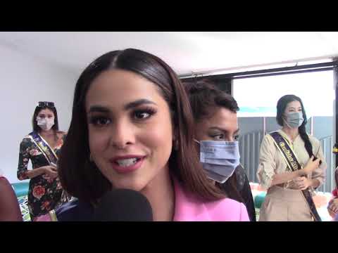 Candidatas a Miss Ecuador visitaron Santo Domingo