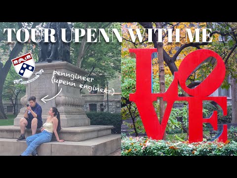 Tour UPenn With Me (because my sister got into their engineering school!!!) + GIVEAWAY