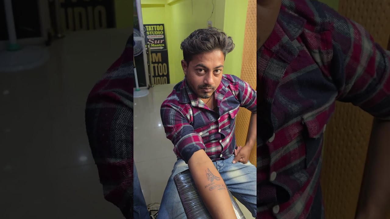 mis u papa tatoo in Agra home tattoo studio Sadar Bajar chart Gali