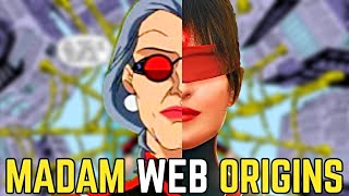 Madame Web Origin - This Blind \& Paralysed Psychic Is Marvel's Most Powerful Clairvoyant \\