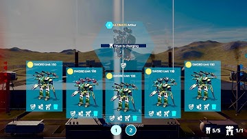 War Robots: Oh Really !!! | A new Robot with a sword & UE Turtle 🐢 | WR Gameplay