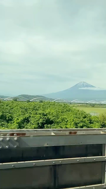 Memories from Japan - 'When the Shinkansen meets Fuji'