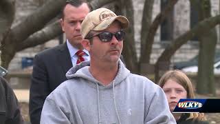 People who lost family members to violent crimes come together